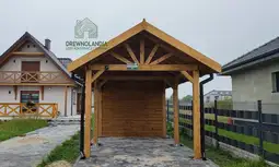 Wiata samochodowa Agnieszka 6x3 – Zadaszenie i schowek w jednym - zdjęcie 23