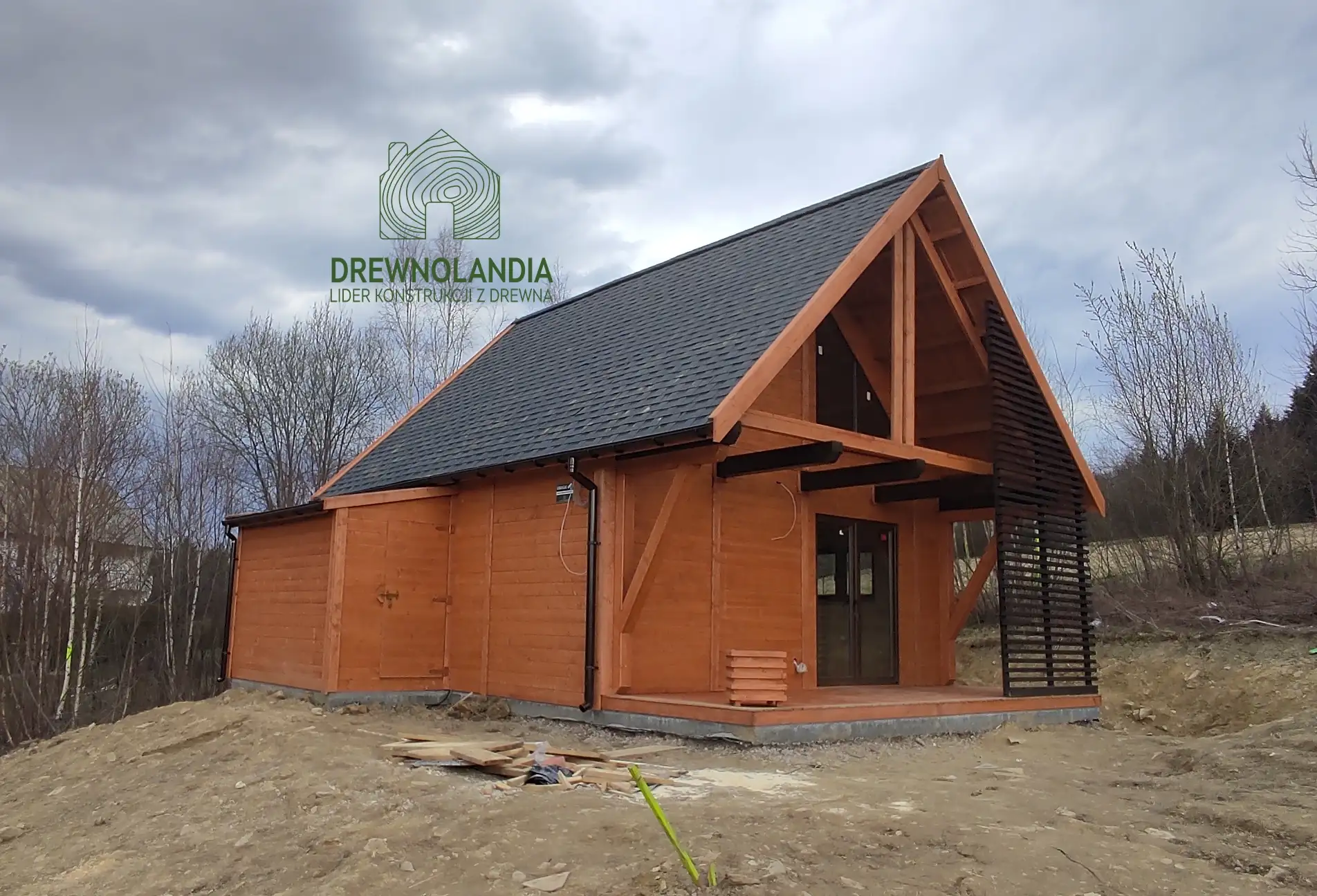 Domek rekreacyjny całoroczny CRA10 - 35m2