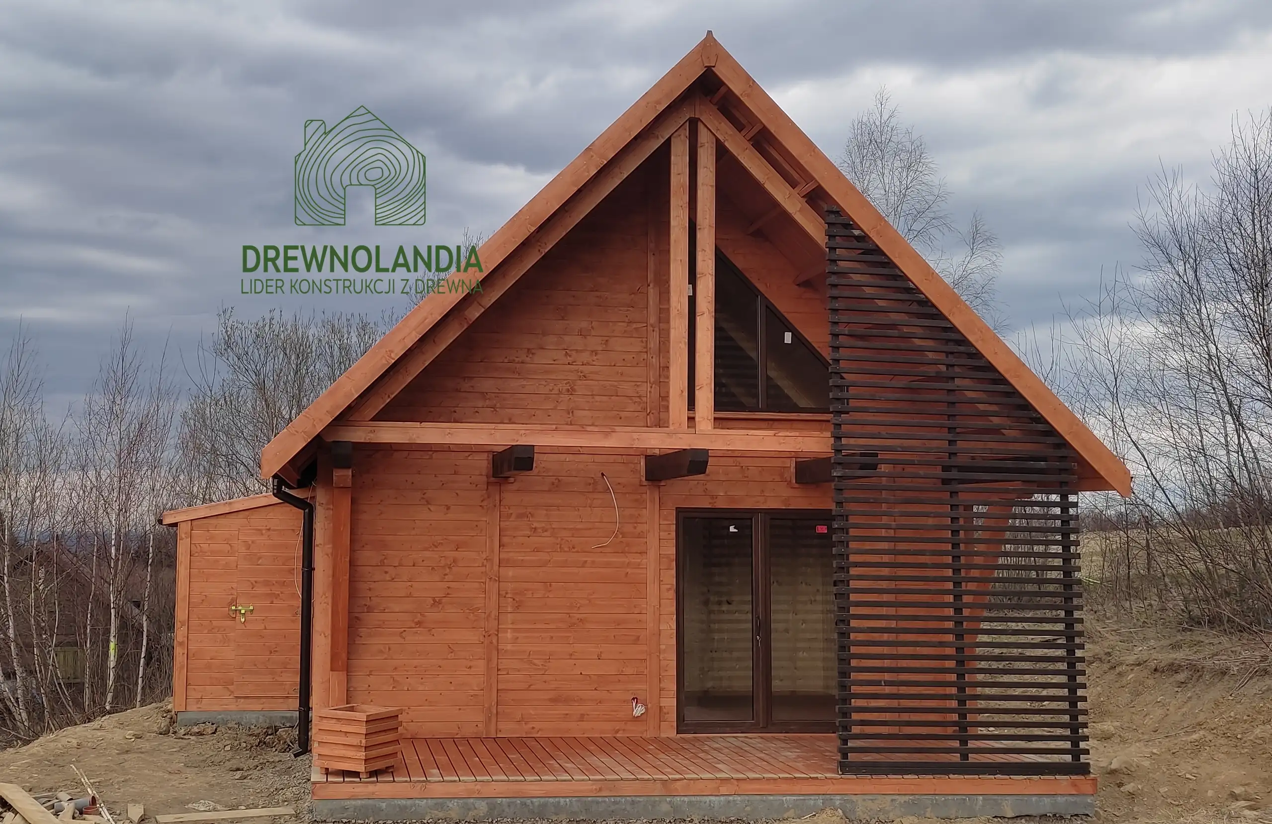 Domek rekreacyjny całoroczny CRA10 - 35m2