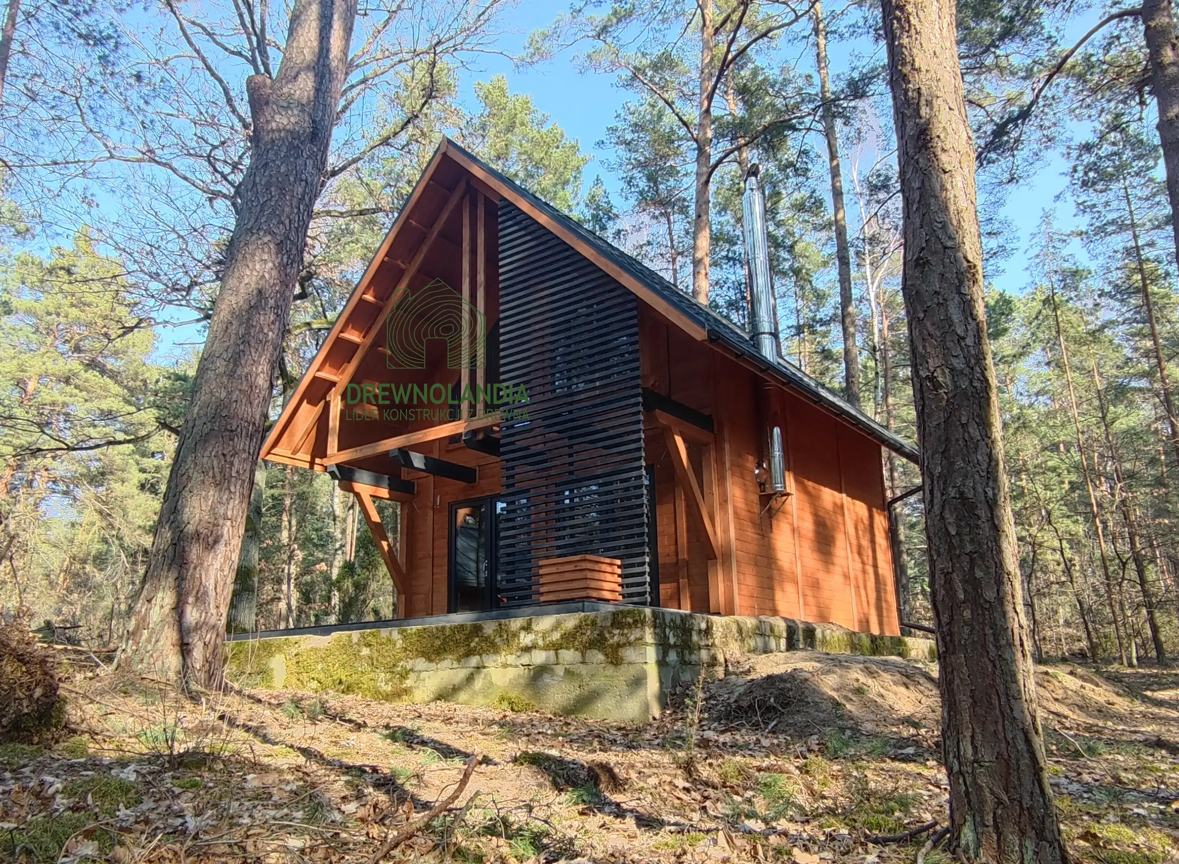 Domek rekreacyjny całoroczny CRA10 - 35m2