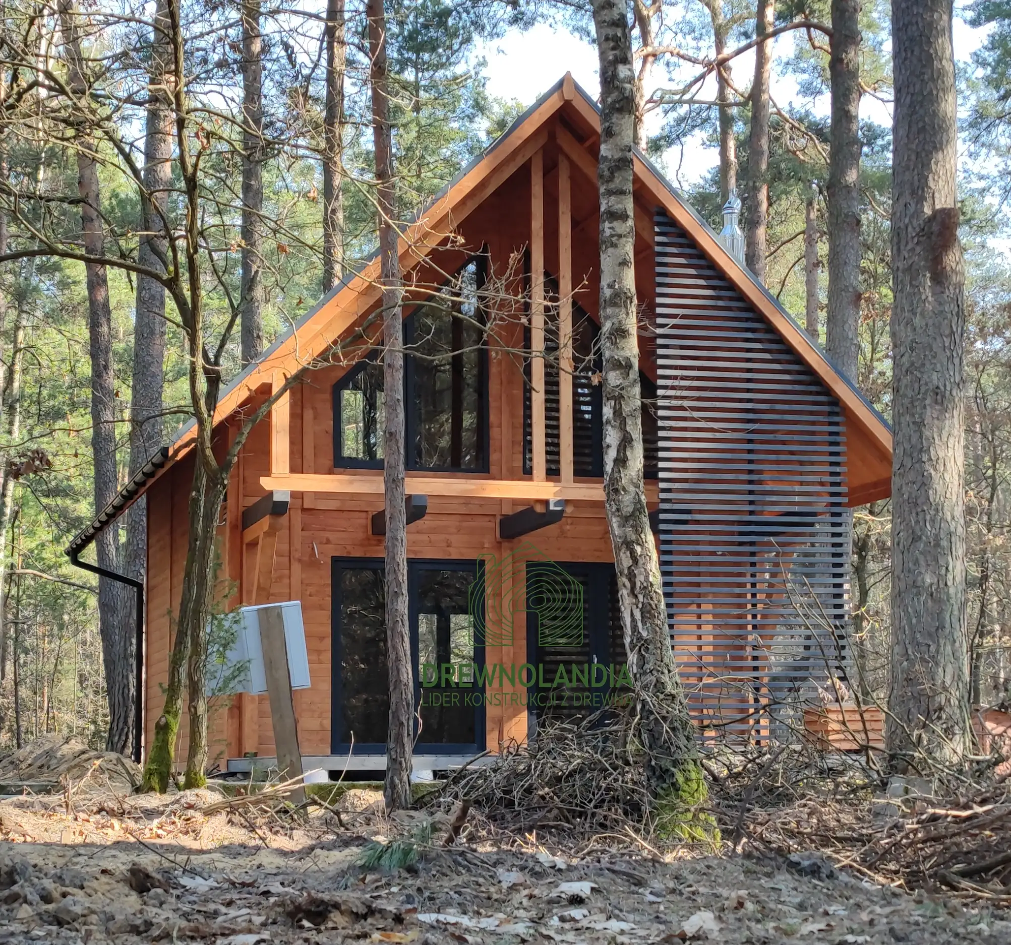 Domek rekreacyjny całoroczny CRA10 - 35m2