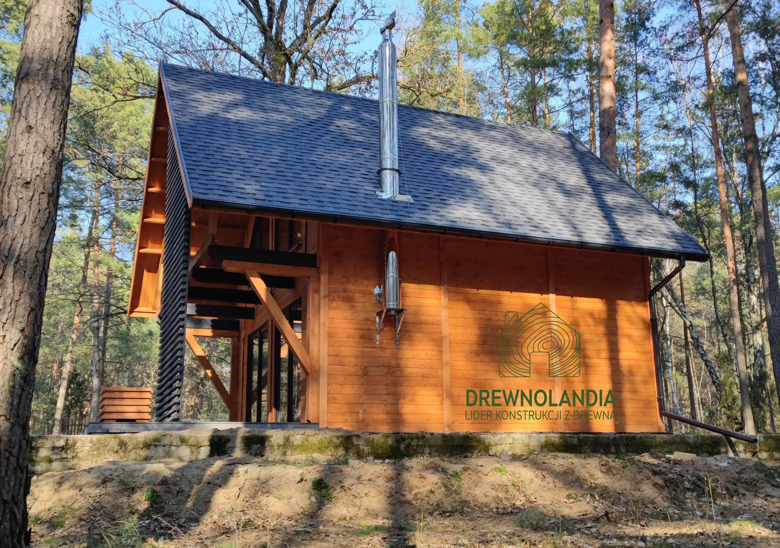 Domek rekreacyjny całoroczny CRA10 - 35m2