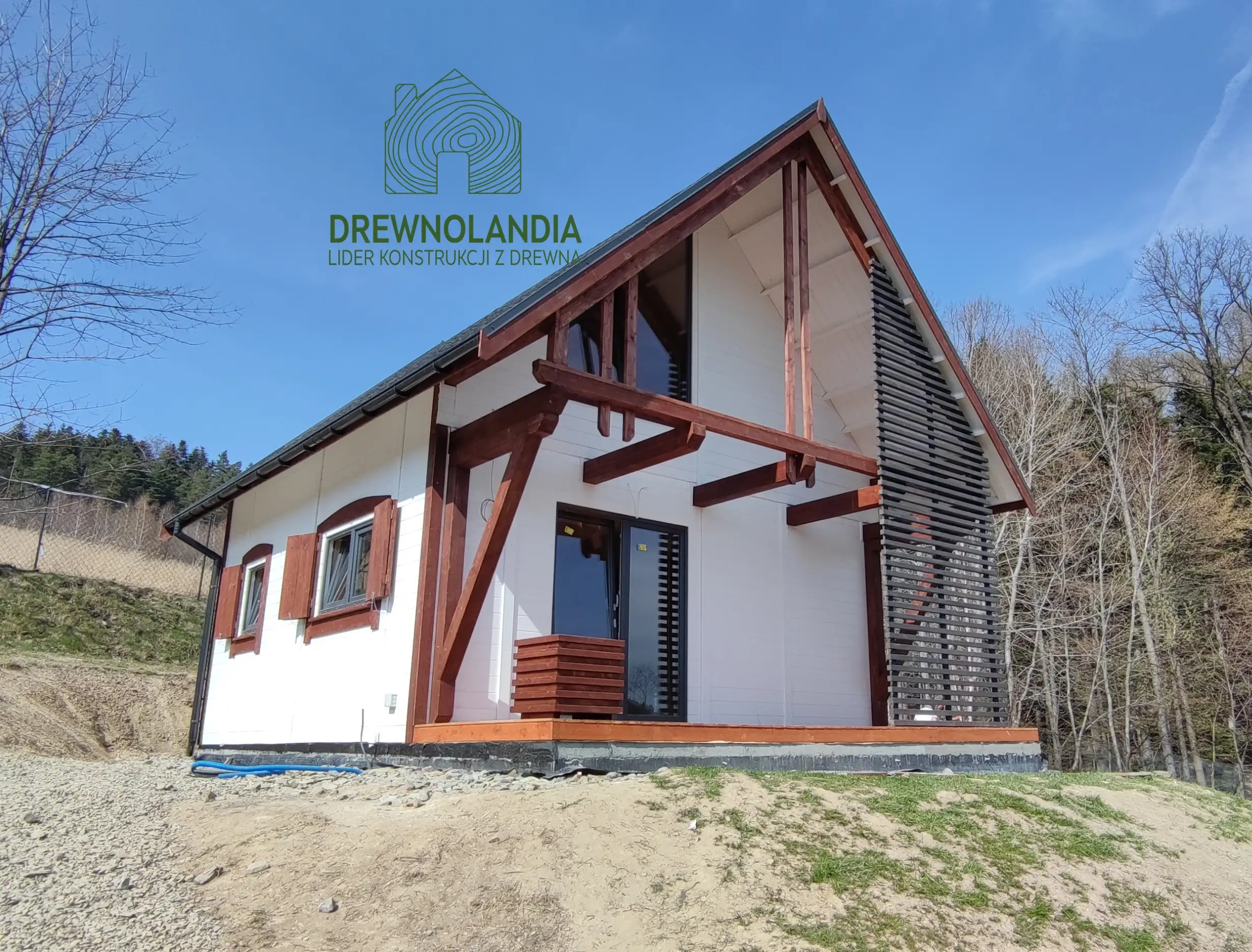 Domek rekreacyjny całoroczny CRA10 - 35m2