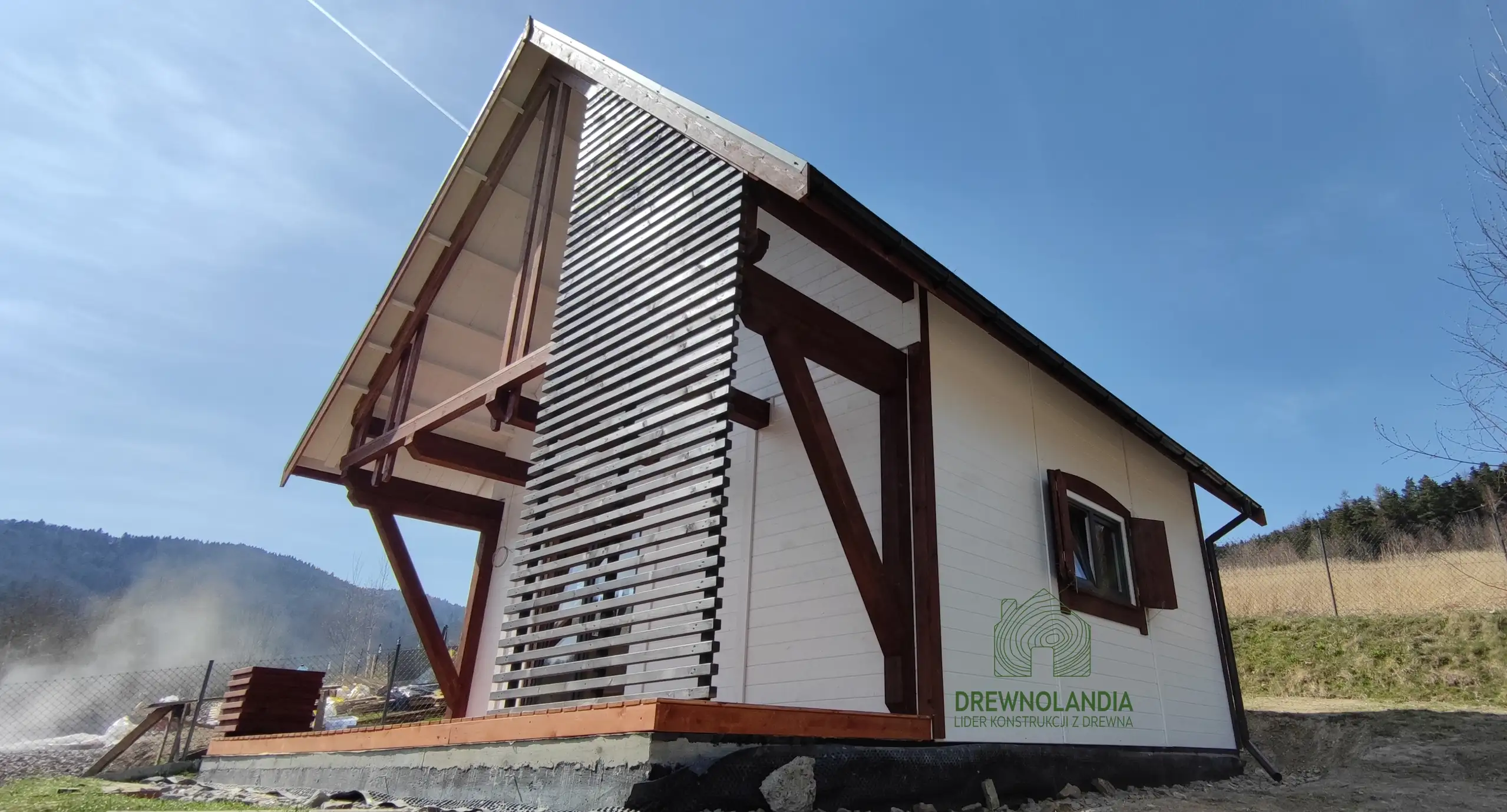 Domek rekreacyjny całoroczny CRA10 - 35m2