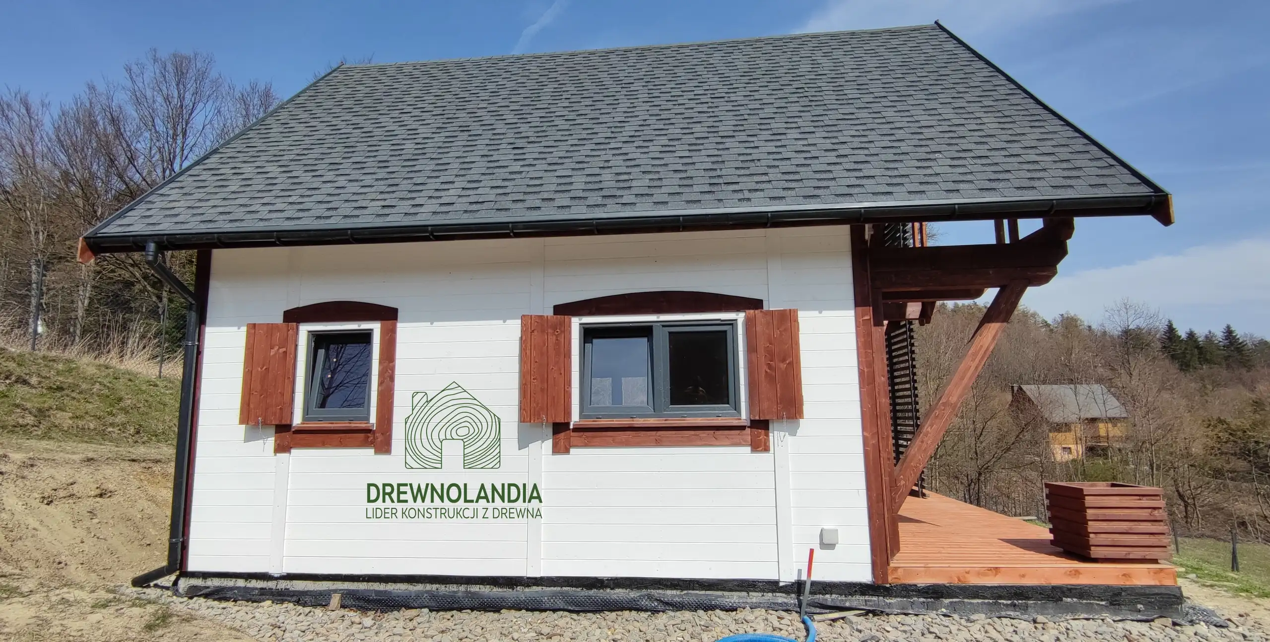 Domek rekreacyjny całoroczny CRA10 - 35m2