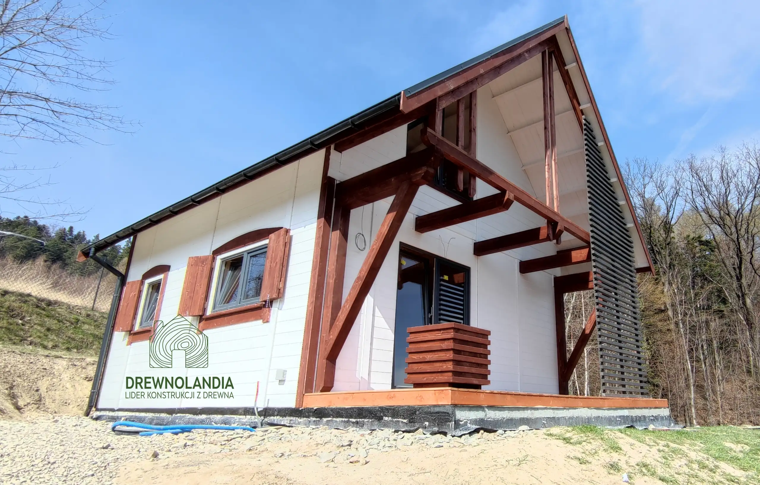 Domek rekreacyjny całoroczny CRA10 - 35m2