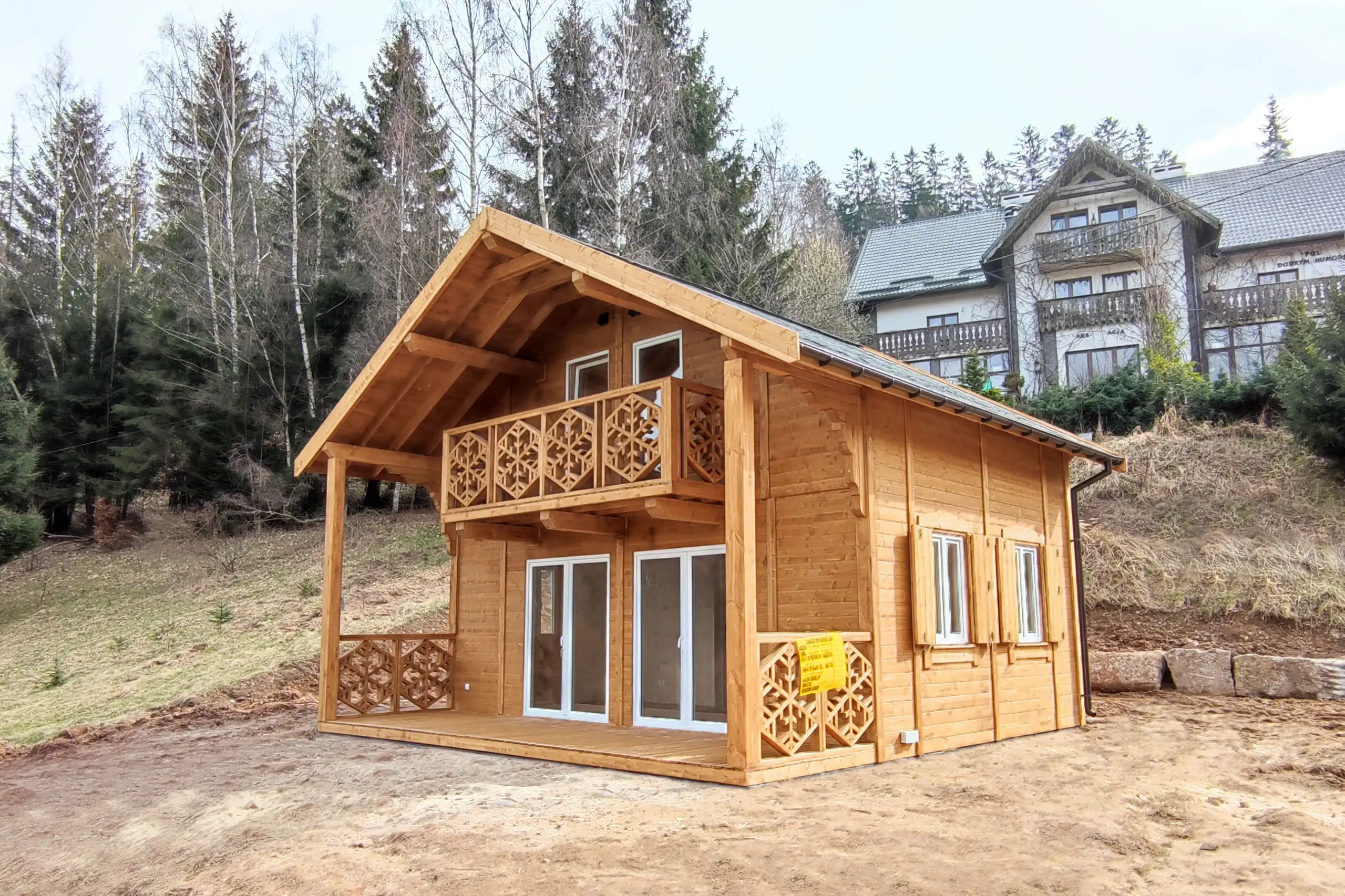 Domek rekreacyjny całoroczny CRP12 - 35m2